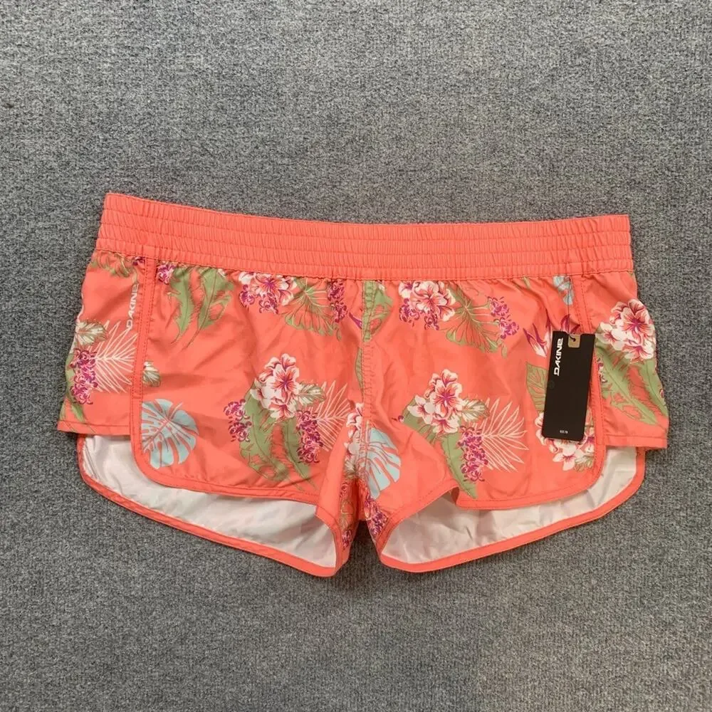 Dakine Boardshorts Womens XL Extra Large Floral Suede Insider Boardie Swim Trunk